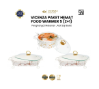Paket Hemat Food Warmer 5 (2+1) Putih